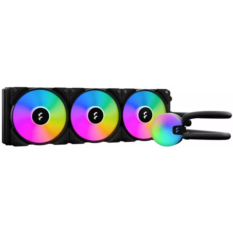 Fractal Design Lumen S36 v2 RGB procesoriaus vandens aušintuvas 360 mm juodas