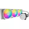 Skysčio aušinimo rinkinys Cooler Master MasterLiquid 360L Core ARGB White 12 cm ventiliatoriai
