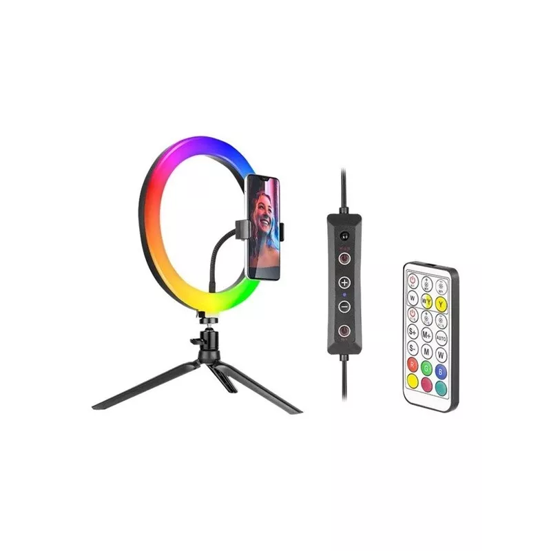 TRACER Ring Lamp RGB 26cm su trikoju