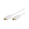 Goobay HDMI kabelis 5 m, A tipo kištukas – A tipo kištukas, 18 Gbit/s, baltas