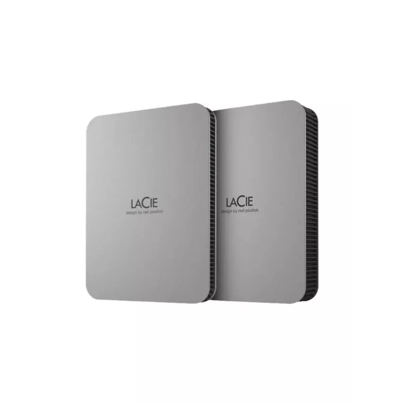 LaCie Mobile Drive Secure 5TB nešiojamas išorinis kietasis diskas 2,5 colio, Mac ir PC, Space Grey, duomenų atkūrimo paslauga (STLR5000400)