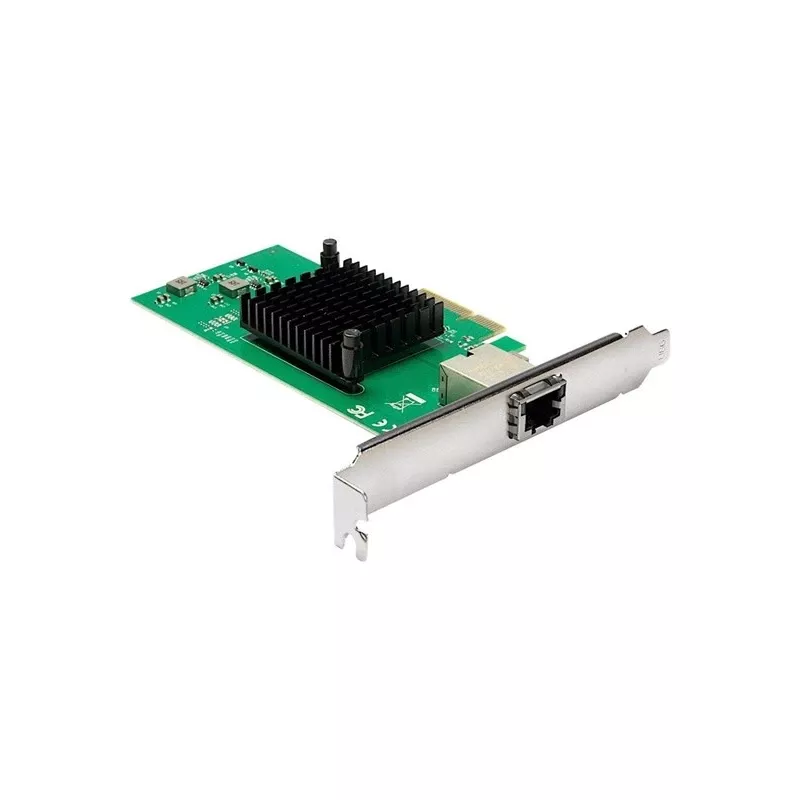 Inter-Tech ST-7267 PCIe tinklo plokštė RJ-45 10 Gbit/s sidabrinė žalia