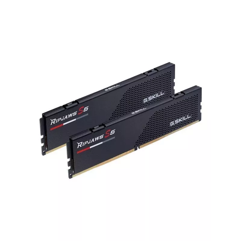 G. Skill Ripjaws S5 64GB (2x 32GB) DDR5 6000MHz dviejų kanalų rinkinys stalinių kompiuterių atmintis, juoda