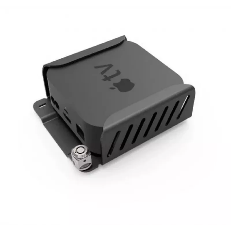 Compulocks Apple TV apsauginis laikiklis 4K 3 kartos aliuminis juodas