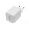 Digitus USB-C įkroviklis, 2 prievadai, 65 W, GaN