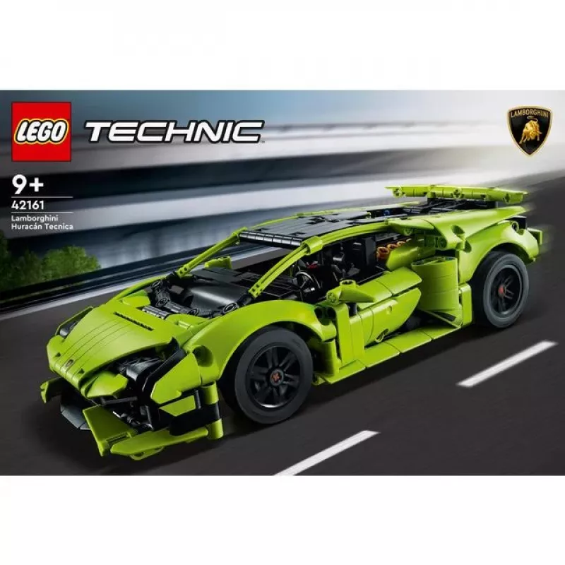 LEGO Technic konstrukcinis modelis Lamborghini Huracán Tecnica 1:10 mastelis, 806 dalių, amžius 9+