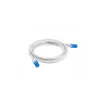 Tinklo kabelis LANBERG Cat6a S/FTP PCF6A-10CC-0100-S, 1 m, RJ-45, pilkas, LSZH, 500 MHz