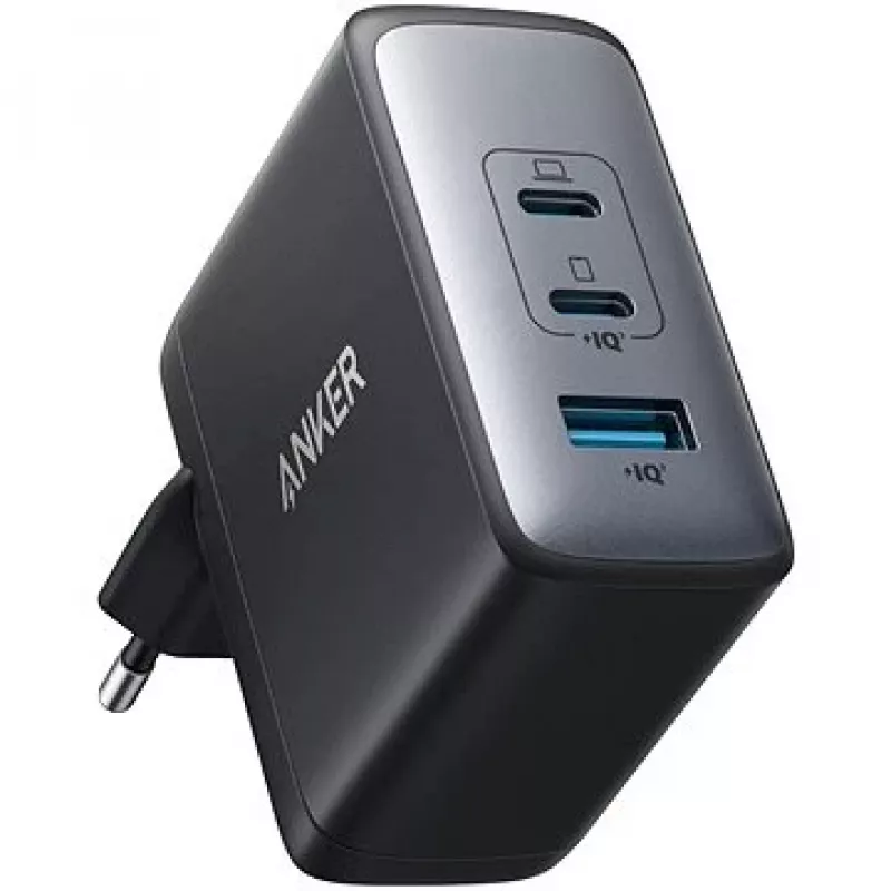 Anker PowerPort 736 Nano II Universal Black AC greitasis įkroviklis vidaus naudojimui