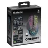 Defender Oneshot GM-067 Belaidė žaidimų pelė, dešinei rankai, RF + USB, pilka