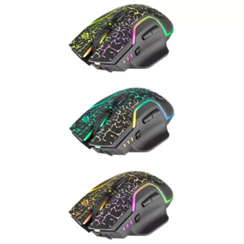 Defender Oneshot GM-067 Belaidė žaidimų pelė, dešinei rankai, RF + USB, pilka