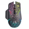 Defender Oneshot GM-067 Belaidė žaidimų pelė, dešinei rankai, RF + USB, pilka