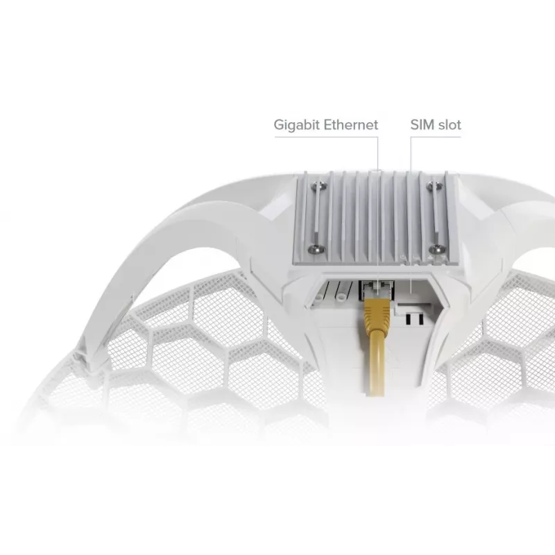 Mikrotik LHG LTE18 rinkinys – lauko korinio ryšio stiprintuvas