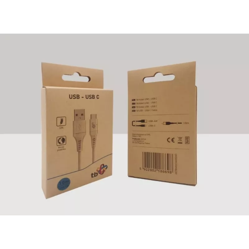 TB Touch Eco Friendly USB A 2.0 - USB C laidas