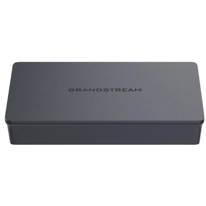 Grandstream GWN7700 nevaldomas 2 sluoksnio komutatorius 5x Gigabit prievadai 10 Gbps komutavimo talpa 802.1p QoS juodas stalinis/sieninis 5 VDC