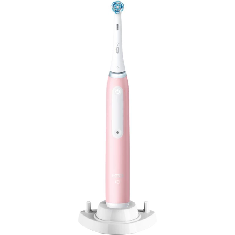 Oral-B iO3 Series elektrinis dantų šepetėlis suaugusiems, Blush Pink, 3 režimai