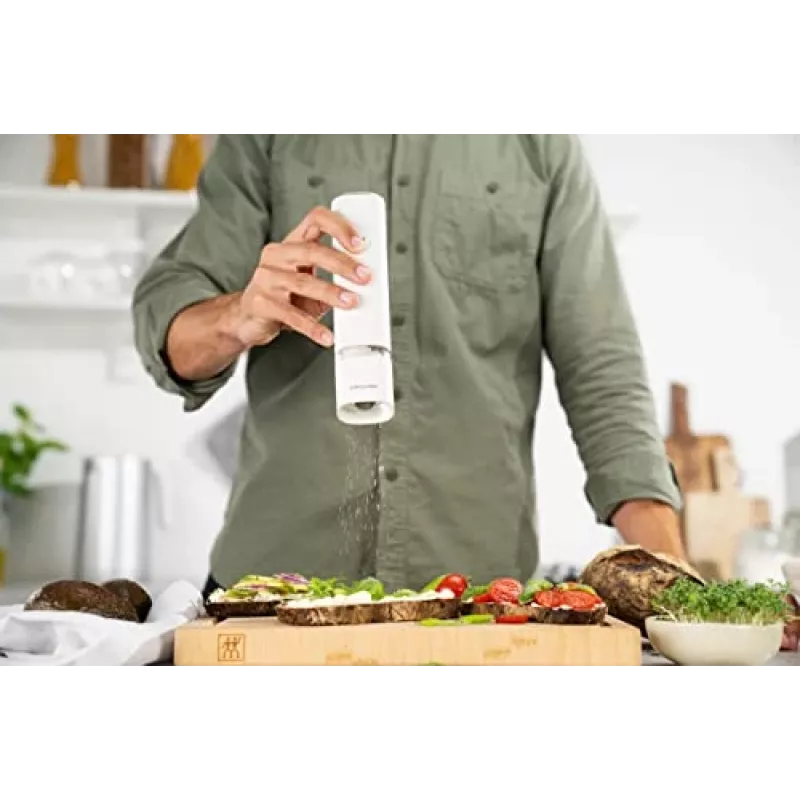 Enfinigy Electric Spice Mill White elektrinis prieskonių malūnėlis baltas
