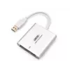 UNITEK Y-9313 kortelių skaitytuvas USB 3.2 Gen 1 (3.1 Gen 1) sidabrinis