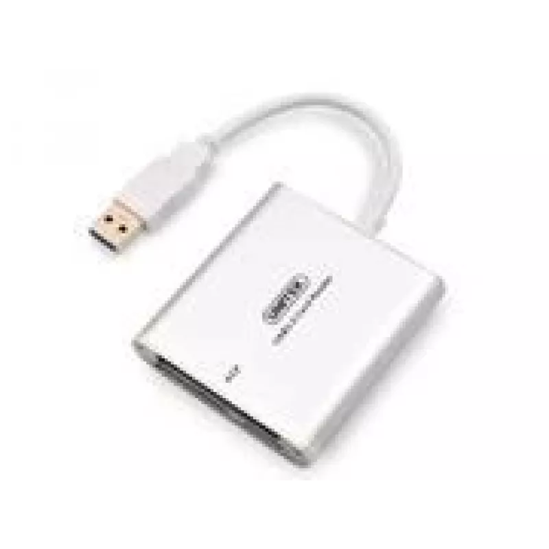UNITEK Y-9313 kortelių skaitytuvas USB 3.2 Gen 1 (3.1 Gen 1) sidabrinis