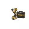 Veržliaraktis smūginis DeWALT DCF887P2-QW 1/4 colio pavara, 18V Li‑Jon 5Ah, 205 N·m, 3250 sūk./min., 2 baterijos, įkroviklis, dėklas