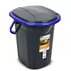 Atliekų talpa Greenblue GB320BB juoda mėlyna plastikinė 19L