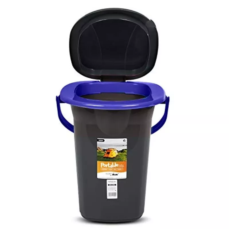 Atliekų talpa Greenblue GB320BB juoda mėlyna plastikinė 19L