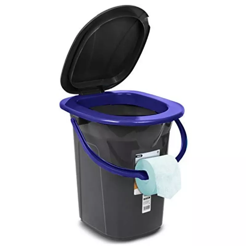 Atliekų talpa Greenblue GB320BB juoda mėlyna plastikinė 19L