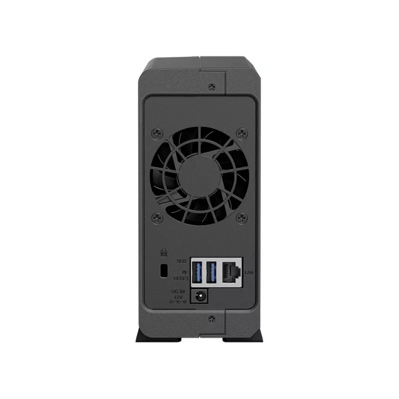 Synology DiskStation DS124 NAS / saugojimo serveris, stalinis, Ethernet LAN, juodas, RTD1619B