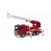 Gaisrinis automobilis BRUDER Scania Super 560R Raudonas Baltas Plastmasinis 3+