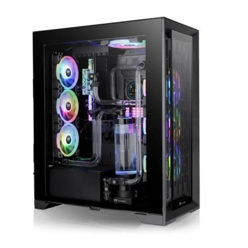 Thermaltake CTE T500 TG ARGB juodas pilno bokšto kompiuterio korpusas