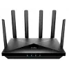 Stalinis maršrutizatorius Cudy P5 — Dviejų juostų „Wi‑Fi 6“, 5G Sub6, dvi „NanoSIM“ kortelės, „Gigabit Ethernet“, 6 nuimamos antenos, 256 MB RAM