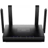 Cudy WR3000 belaidis maršrutizatorius Gigabit Ethernet dviejų juostų (2,4 GHz / 5 GHz) Juodas