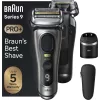 Braun Series 9 Pro+ 9565cc šlapias ir sausas skutimosi aparatas su trimeriu, Metallic
