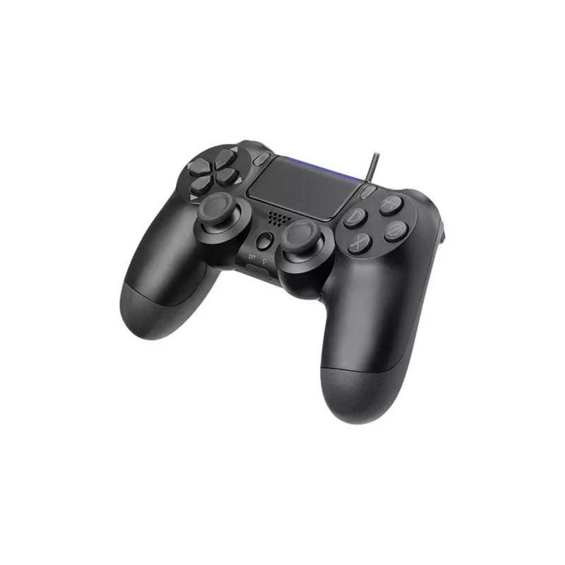 Laidinis žaidimų pultas TRACER SHOGUN PRO Black — 16 mygtukų, analoginis/digitalinis, 1,5 m kabelis, vibracija, PC/PS4/PS3