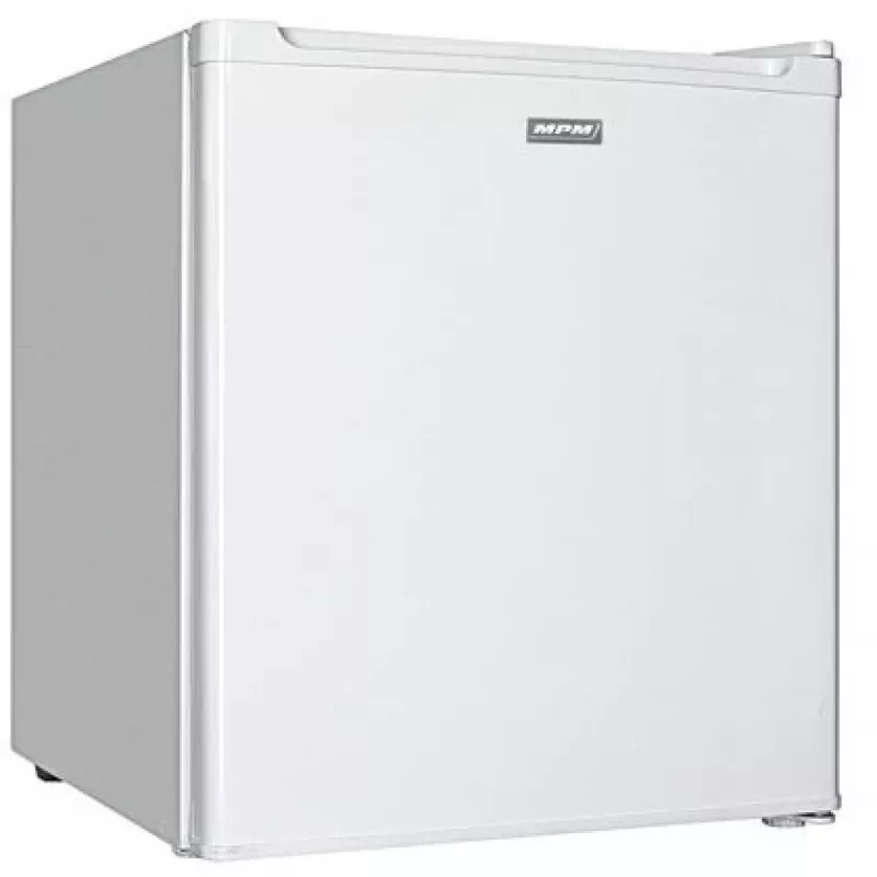 Šaldiklis vertikalus MPM 46-ZS-01B, 34 L, baltas, laisvai pastatomas, reversinės durelės, 230 V, 41 dB