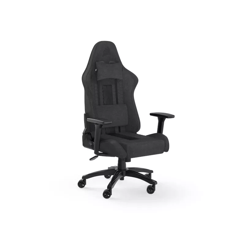 Kėdė CORSAIR TC100 RELAXED Gaming (audinys, pilka/juoda)
