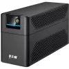 Eaton 5E Gen2 700 nepertraukiamo maitinimo šaltinis (UPS) 0,7 kVA (360 W), 2 lizdai CEE 7/5, juodas