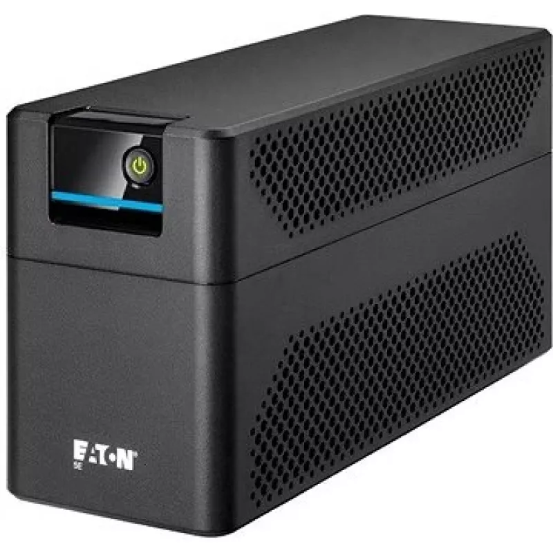 Eaton 5E Gen2 700 nepertraukiamo maitinimo šaltinis (UPS) 0,7 kVA (360 W), 2 lizdai CEE 7/5, juodas