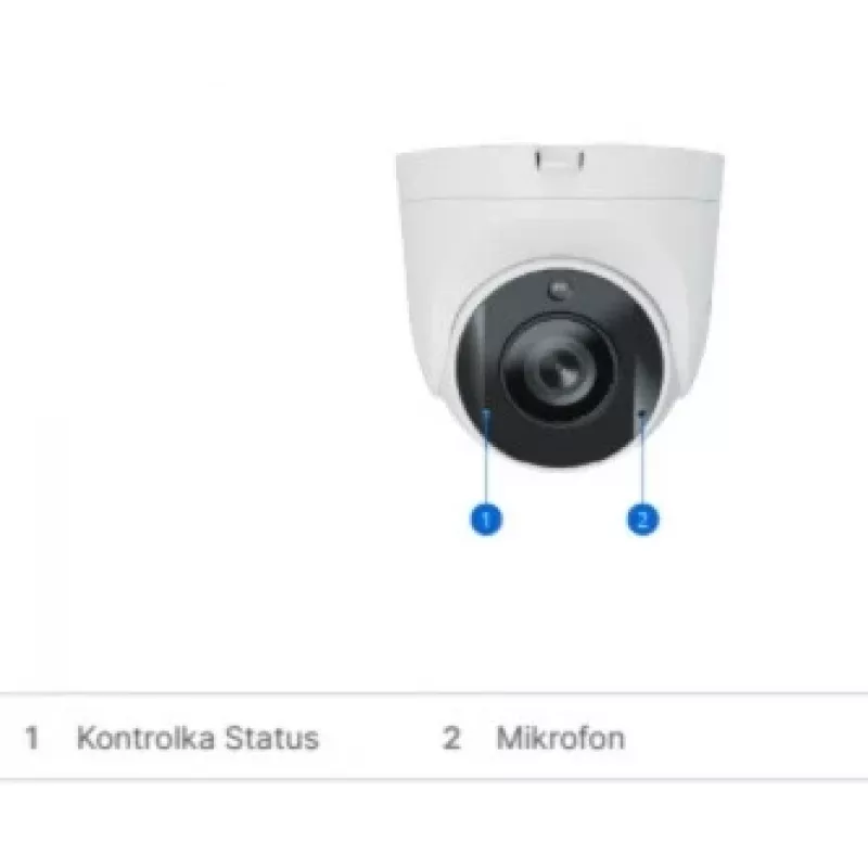 Synology TC500 apsaugos kamera Turret IP lauko ir vidaus 5 MP 2880 x 1620 luboms