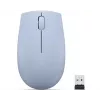 Belaidė ambidekstrinė pelė Lenovo GY51L15679 – Frost Blue, RF 2,4 GHz, 1000 DPI, 3 mygtukai, AA baterija