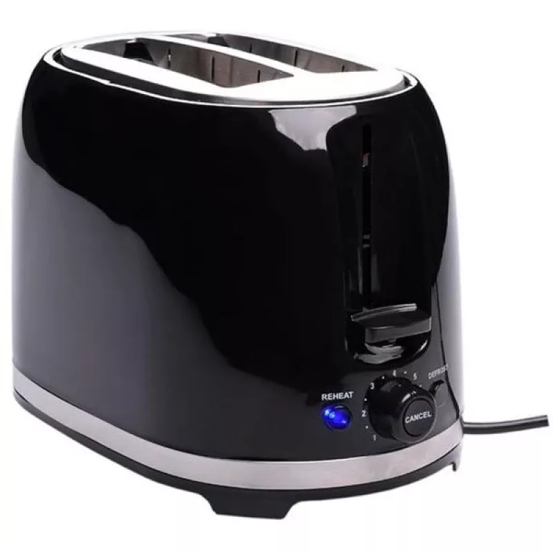 Skrudintuvas LAFE TSB003B 2 griežinėliai 850 W, reguliuojamas rudumas, išimamas trupinių padėklas