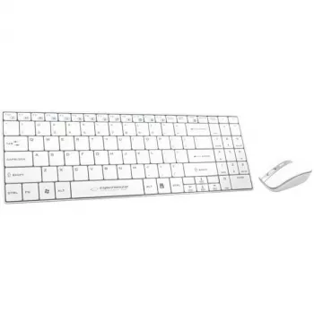 Rinkinys Klaviatūra ir Pelė Esperanza Liberty EK122W, Balta