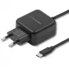 Qoltec 50197 Vidinis įkroviklis su USB Type-C laidu, 5V/2.4A, 12W