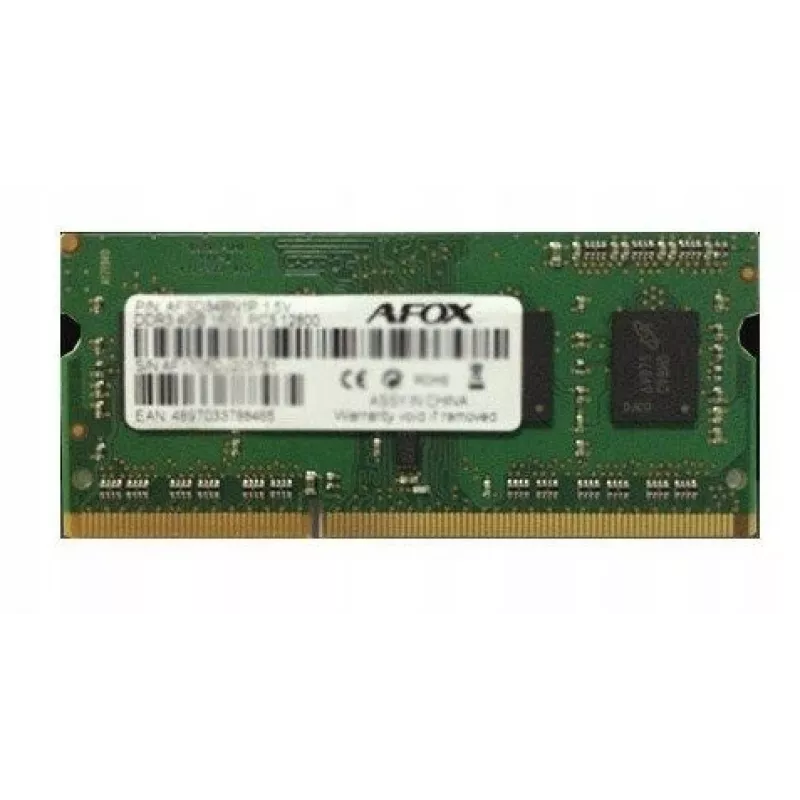 AFOX AFSD38AK1P SO-DIMM DDR3 8 GB 1333 MHz operatyvioji atmintis