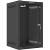 Sieninis stovas LANBERG WF10-2309-10B 9U, 469×280×310 mm, 10 colių gylis, juodas, IP20