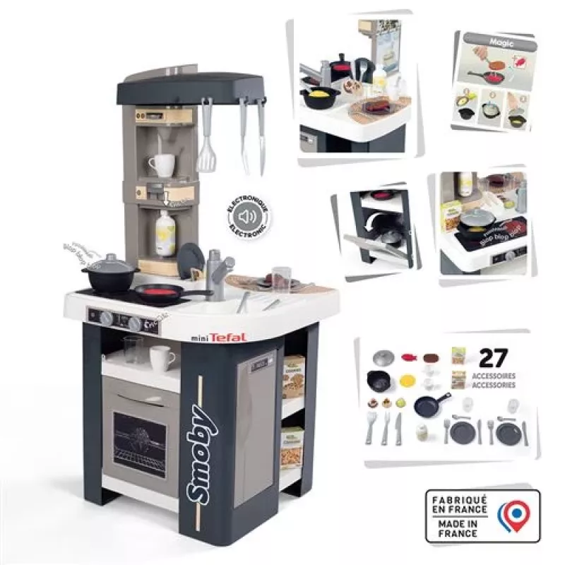 Vaidmenų žaidimo virtuvėlė Smoby Dickie 7600311056 Cuisine Studio 3-6 metų įvairiaspalvė