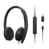 Lenovo 4XD1M45626 ausinės / headset laidinis Head-band USB Type-C juodos