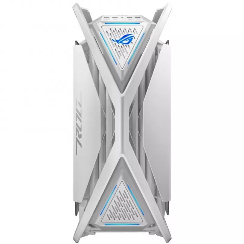 ASUS ROG GR701 Hyperion White, PC korpusas, baltas, ATX, EATX, micro ATX, Mini-ITX, aliuminis, daugiafunkcis, priekinis
