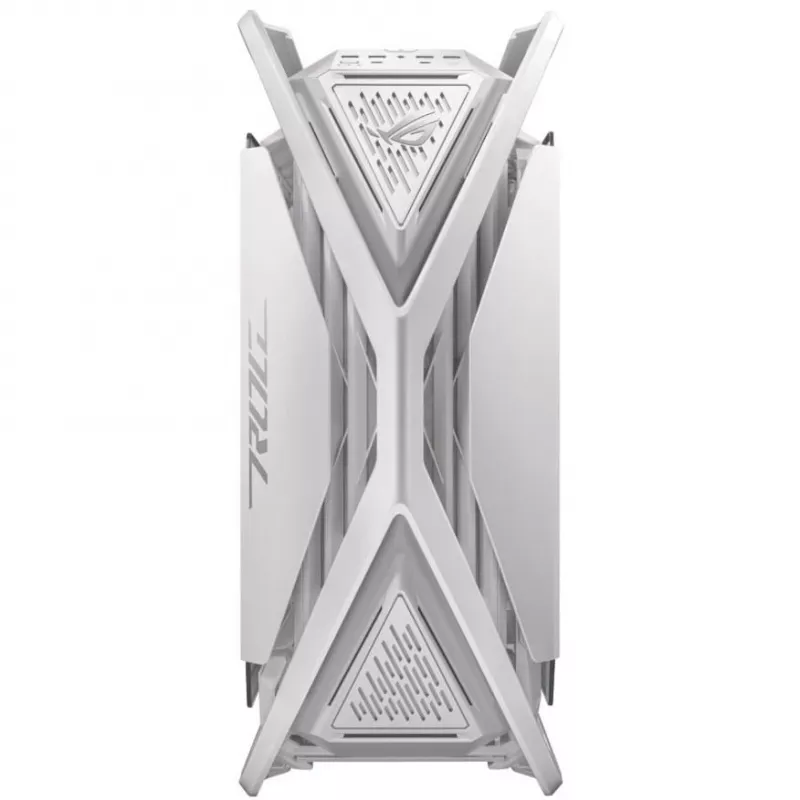 ASUS ROG GR701 Hyperion White, PC korpusas, baltas, ATX, EATX, micro ATX, Mini-ITX, aliuminis, daugiafunkcis, priekinis