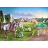 Playmobil 71356 Krioklio arkliai – Trys arkliai su balnu