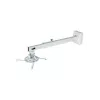 Sieninis laikiklis AVTEK WallMount Next 1200 — plieninis, baltas, teleskopinis, 360° pasukamas, pakreipimas ±42°, maks. apkrova 20 kg